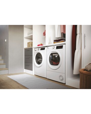Hoover H-DRY 350 HRE H9A3TE-80/N 9kg Heat Pump Tumble Dryer White + Install