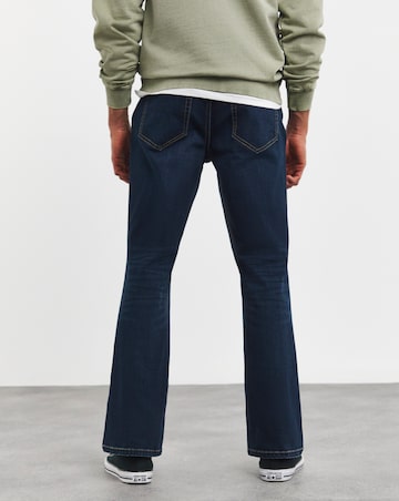Bootcut Fit Stretch Jeans Lgt Stonewash