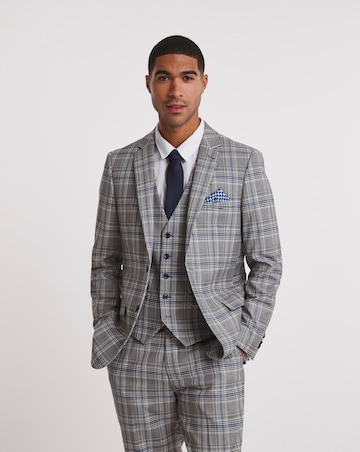 Check Regular Fit Suit Jacket