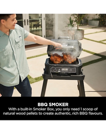 Ninja Woodfire OG850UK Pro XL Electric BBQ Grill and Smoker