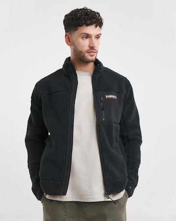 Napapijri Full Zip Fleece - Black