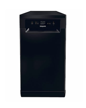 Hotpoint HP2FE10CS90BUK Slimline Dishwasher - 10 Place Settings - Black