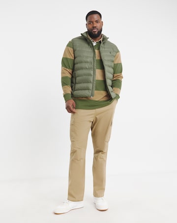 Polo Ralph Lauren Striped Rugby - Olive/Khaki