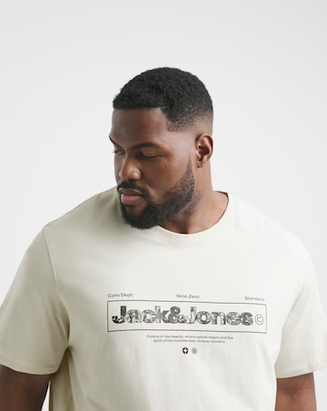 Jack & Jones Alpha Front Print T-Shirt