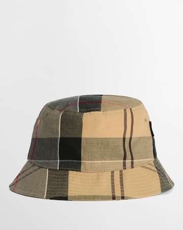 Barbour Telfield Tartan Bucket Hat - Navy