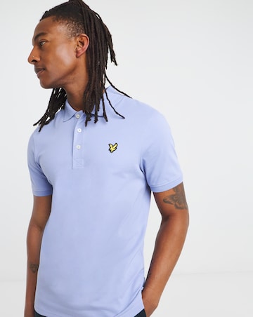 Lyle & Scott Plain Polo Shirt - Blue