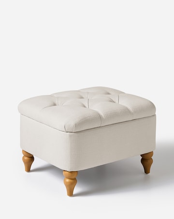 Julipa Mae Fabric Storage Ottoman
