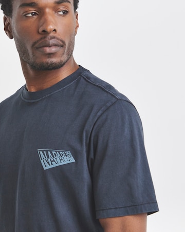 Napapijri Aren Graphic T-Shirt - Navy