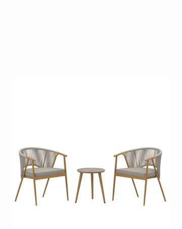 Charles Bentley Rope Weave Bistro Set
