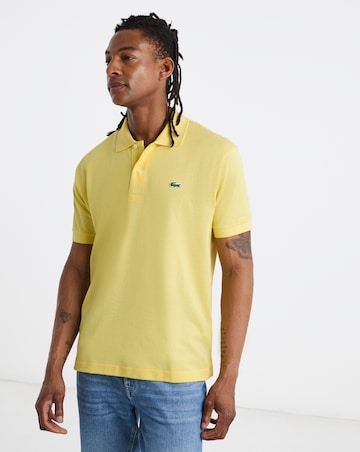 Lacoste Classic Short Sleeve Pique Polo - Yellow