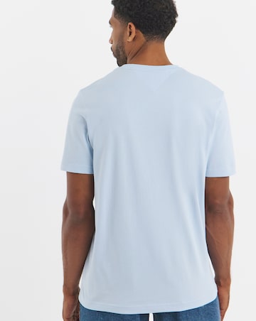 Tommy Hilfiger Short Sleeve Stack Logo T-Shirt - Blue