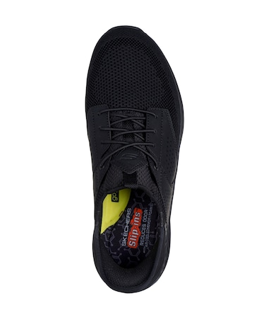 Skechers Slip-ins Slade Caster Trainer - Black