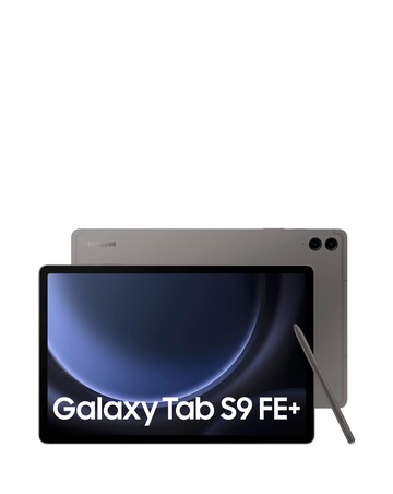 Samsung Galaxy Tab S9 FE+ 12.4in 128GB WiFi Tablet - Grey