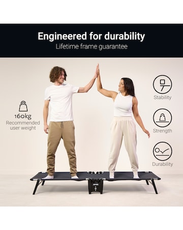 Jay-Be Hideaway Folding Bed with e-Fibre Mattress Single