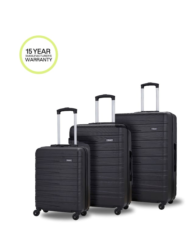 Rock Seattle 3pc Suitcase Set