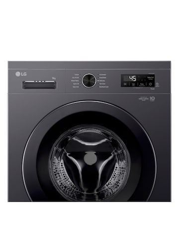 LG X10 Series Direct Drive F4X1009NMK 9kg Washing Machine - Slate Grey
