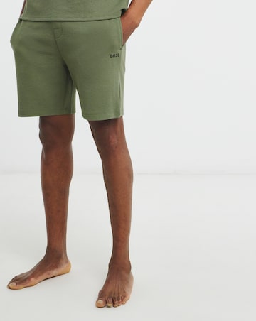 BOSS Waffle Lounge Short - Green