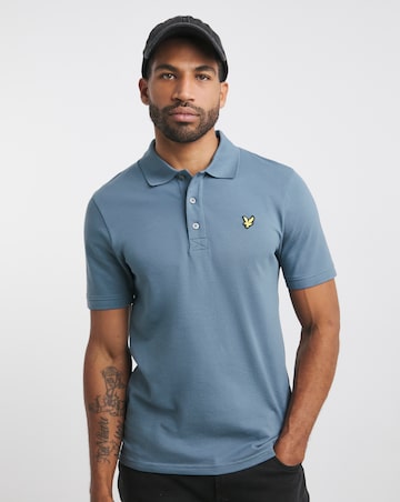 Lyle & Scott Mist Blue Classic Short Sleeve Polo