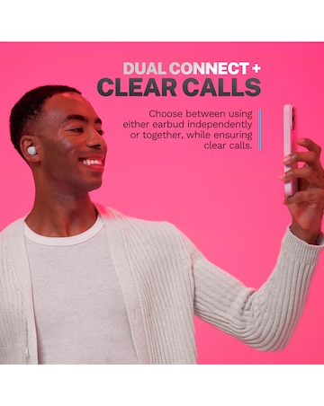 JLAB Go Air Pop True Wireless Earbuds - Cloud White