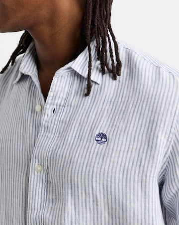 Timberland Linen Striped Shirt
