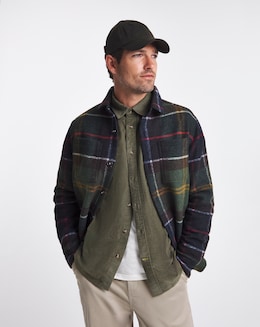 Barbour Chapter Tailored Check Overshirt - Tartan