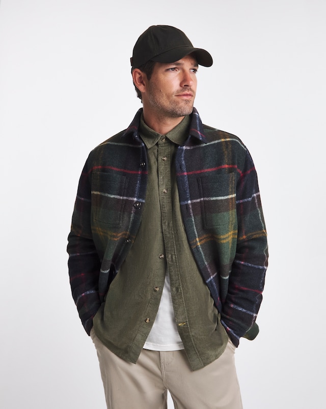 Barbour Chapter Tailored Check Overshirt - Tartan