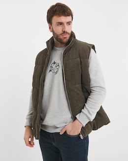 Jack &amp; Jones Bronx Corduroy Bodywarmer