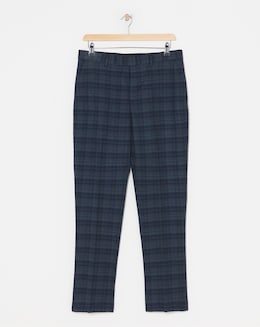 Warm Handle Check Suit Trouser