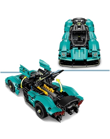 LEGO Technic Aston Martin Valkyrie Buildable Car Model Kit, Vehicle Toy 42208