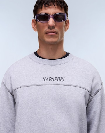 Napapijri Umbra Sweatshirt - Light Grey
