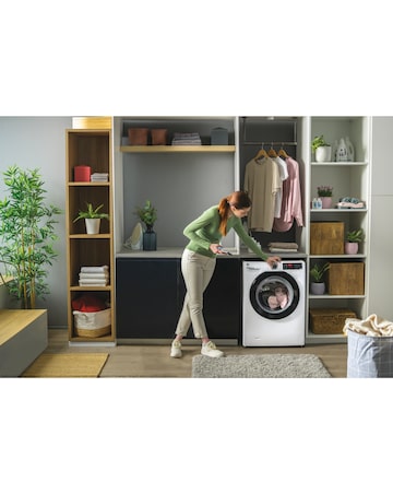 Hoover H-WASH 350 H3WPS4116TAMB580, 11kg, Washing Machine - White + install