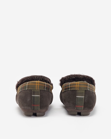 Barbour Monty Moccasin Slipper - Brown
