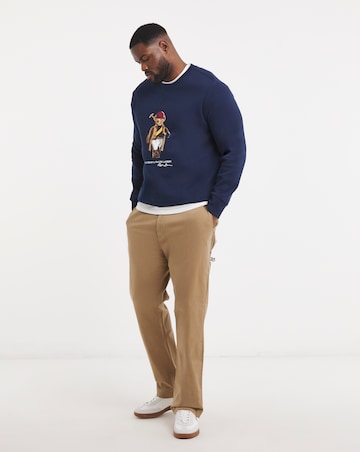 Polo Ralph Lauren Bear Crew Neck Sweatshirt - Navy