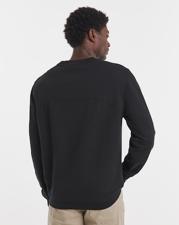 Napapijri Badge Logo Sweatshirt - Black