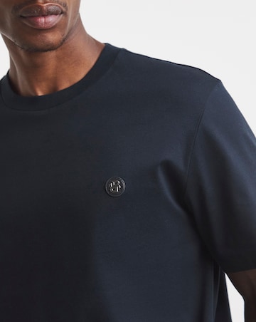 BOSS Short Sleeve Metal Bb T-Shirt - Navy