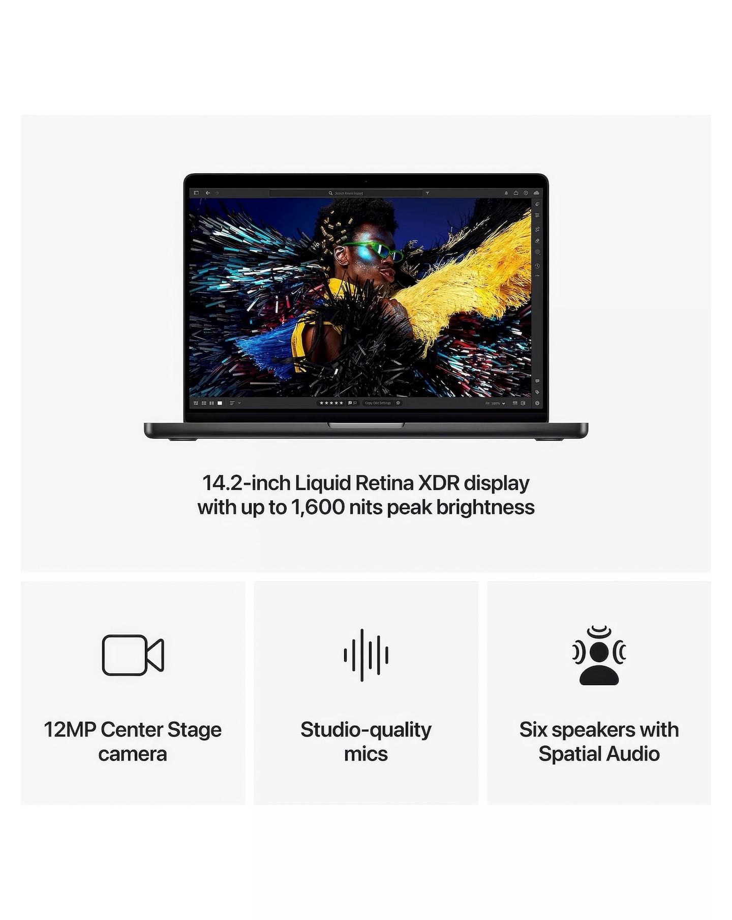 MacBook本体 Apple MacBookPro MW2W3J/A M4 16GB 512GB MacBook Pro 14インチ M4（10CPU/10GPU）シルバー MW2W3J/A [14.0型