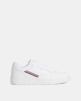 Tommy Hilfiger Basket Stripes Trainer - White
