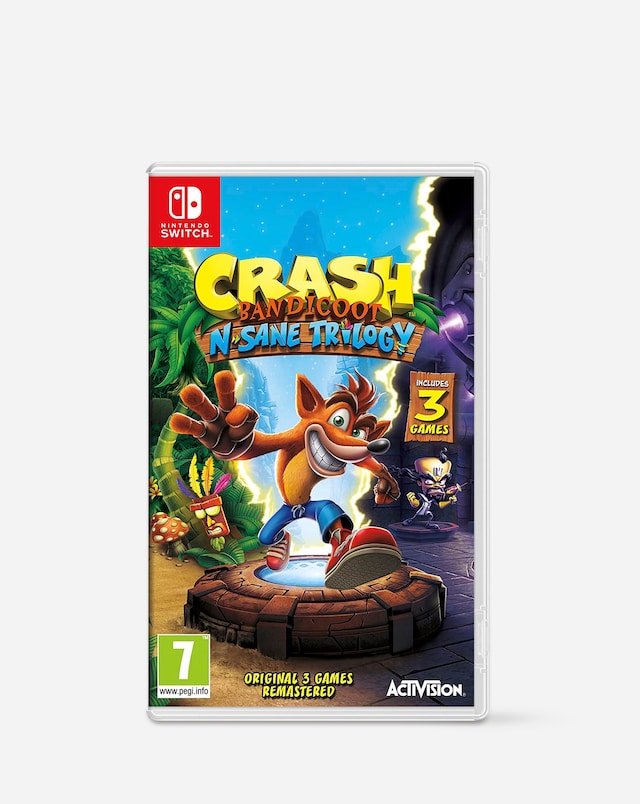 Crash Bandicoot N Sane Trilogy  (Nintendo Switch)