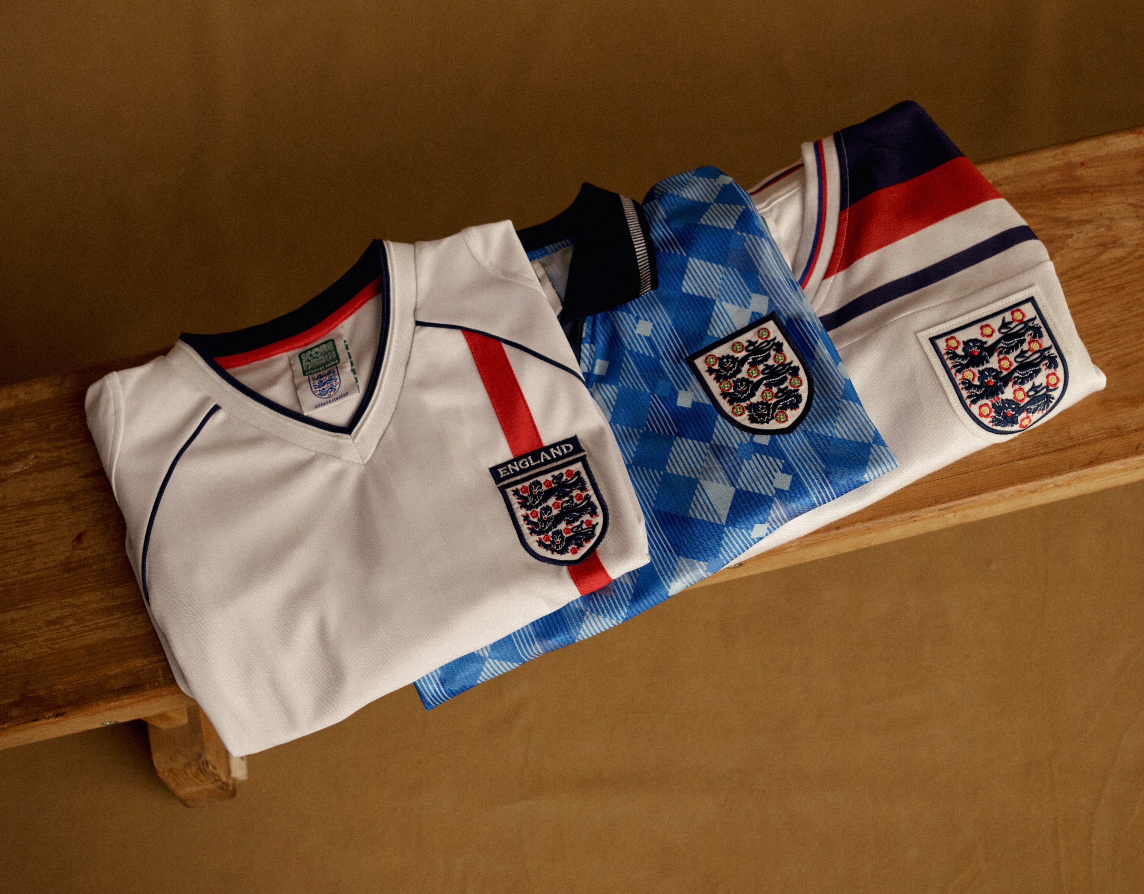 Three england shirt