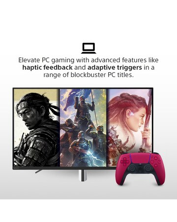 PS5 DualSense Controller - Cosmic Red