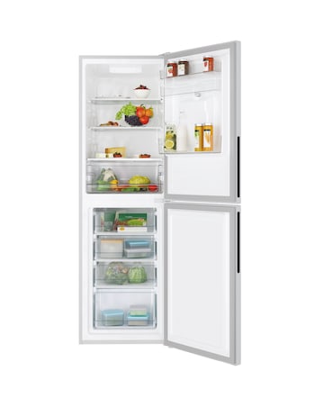 Candy CCT3L517EWSK-1 176cm High 50/50 Fridge Freezer - Silver