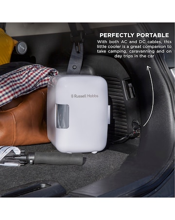 Russell Hobbs RH4CLR1001 Mini Cooler 4L - White