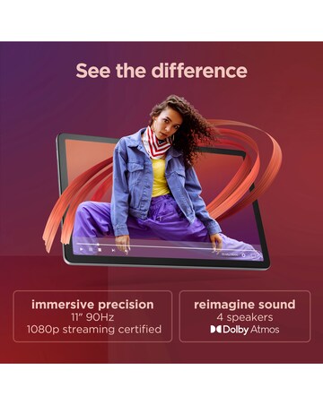 Lenovo M11 Gen 3 11in FHD 4GB 128GB Dolby Android Tablet and Pen