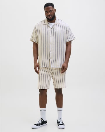 Jack & Jones Coba Stripe Short - Natural