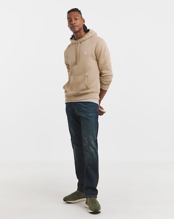 Polo Ralph Lauren Classic Double Knit Hoodie - Beige