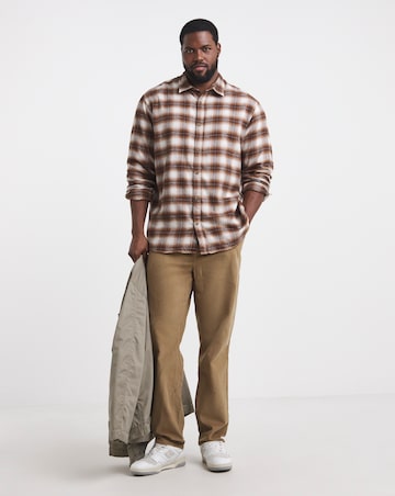 Jack & Jones Joshua Check Shirt - Brown