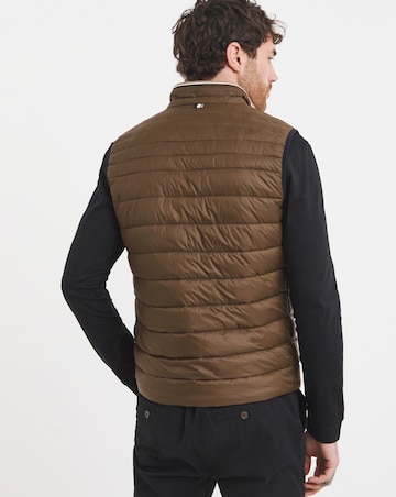 BOSS Block Logo Insulated Gilet - Green