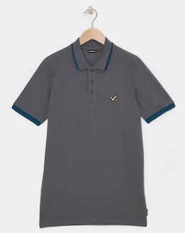Voi Contrast Collar Polo Long Length