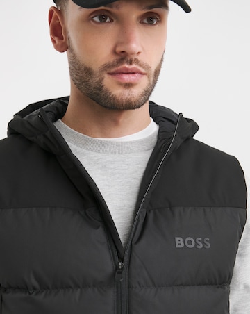 BOSS Black Insulated Hooded Gilet