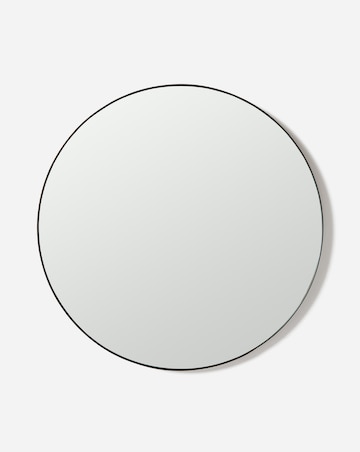 Black Round Wall Mirror